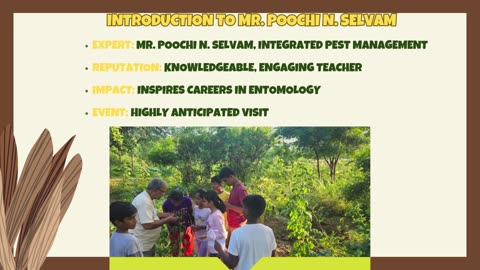 Exploring the Secret Life of Insects with Mr. Poochi N. Selvam