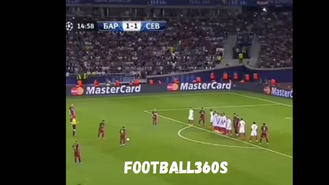 Messi free kicks