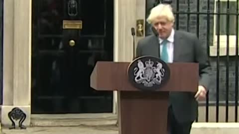 Boris Johnson LeavesDowning Street