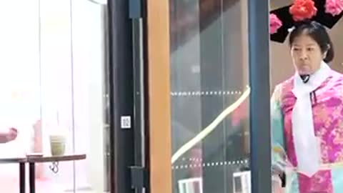 Funny mother and child