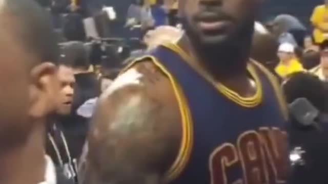 Queen LeBron James gets called a P***y Ass Bi**h by a woman.