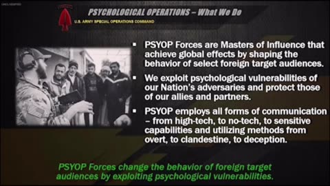 PsyOp Soldiers