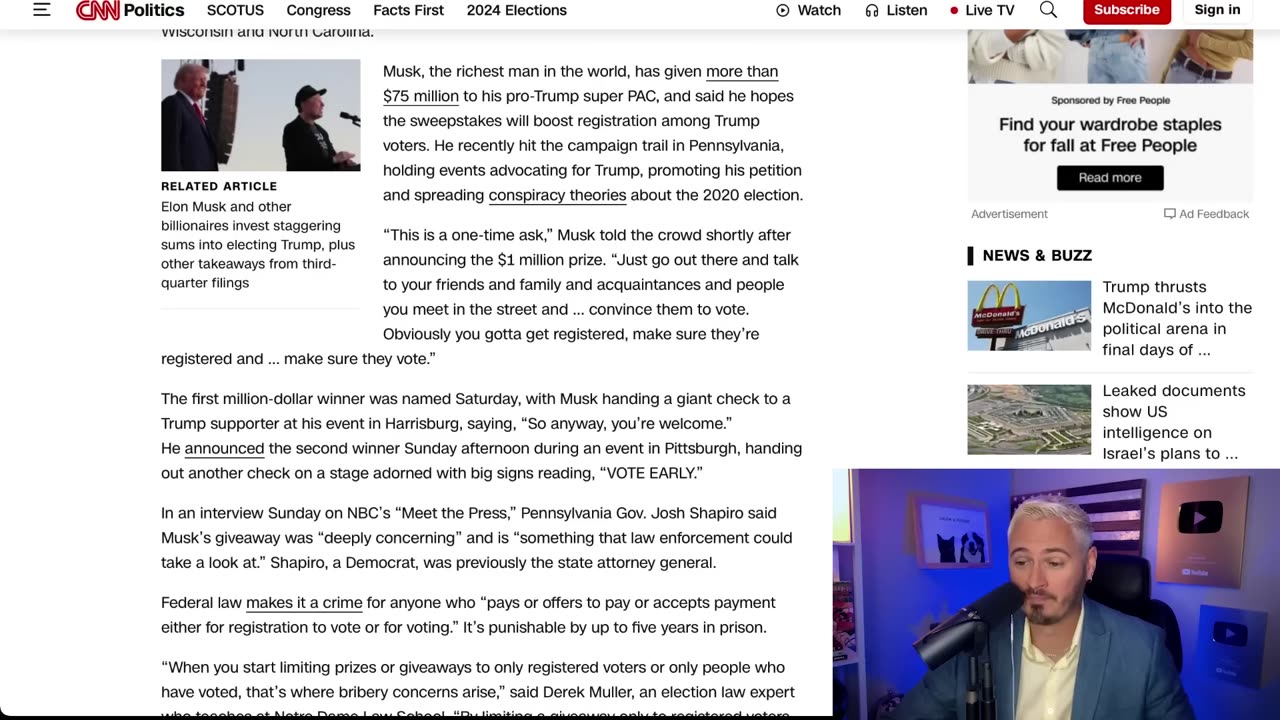 BOMBSHELL: Elon Musk CAUGHT Doing Election Fraud For Trump! _ The Kyle Kulinski Show