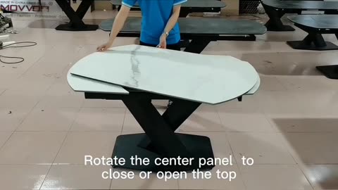 Revolve Your Dining Experience: Explore our Center Rotating Table! #rotate