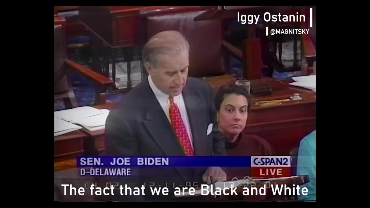 Joe Biden says its human nature to be racist, and diversity naturally pushes us apart