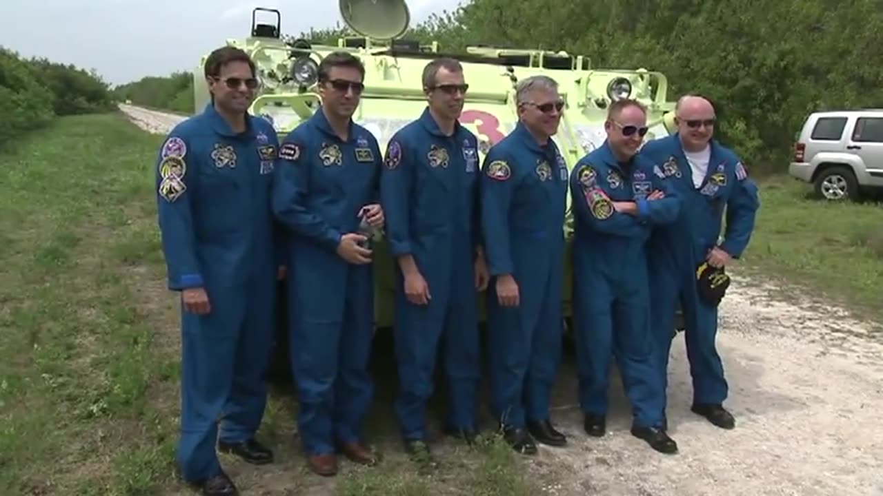 Endeavour Crew Drives Tank to Safety