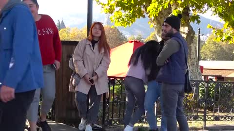 Crazy guy on street prank compilation🥸🥸🥸