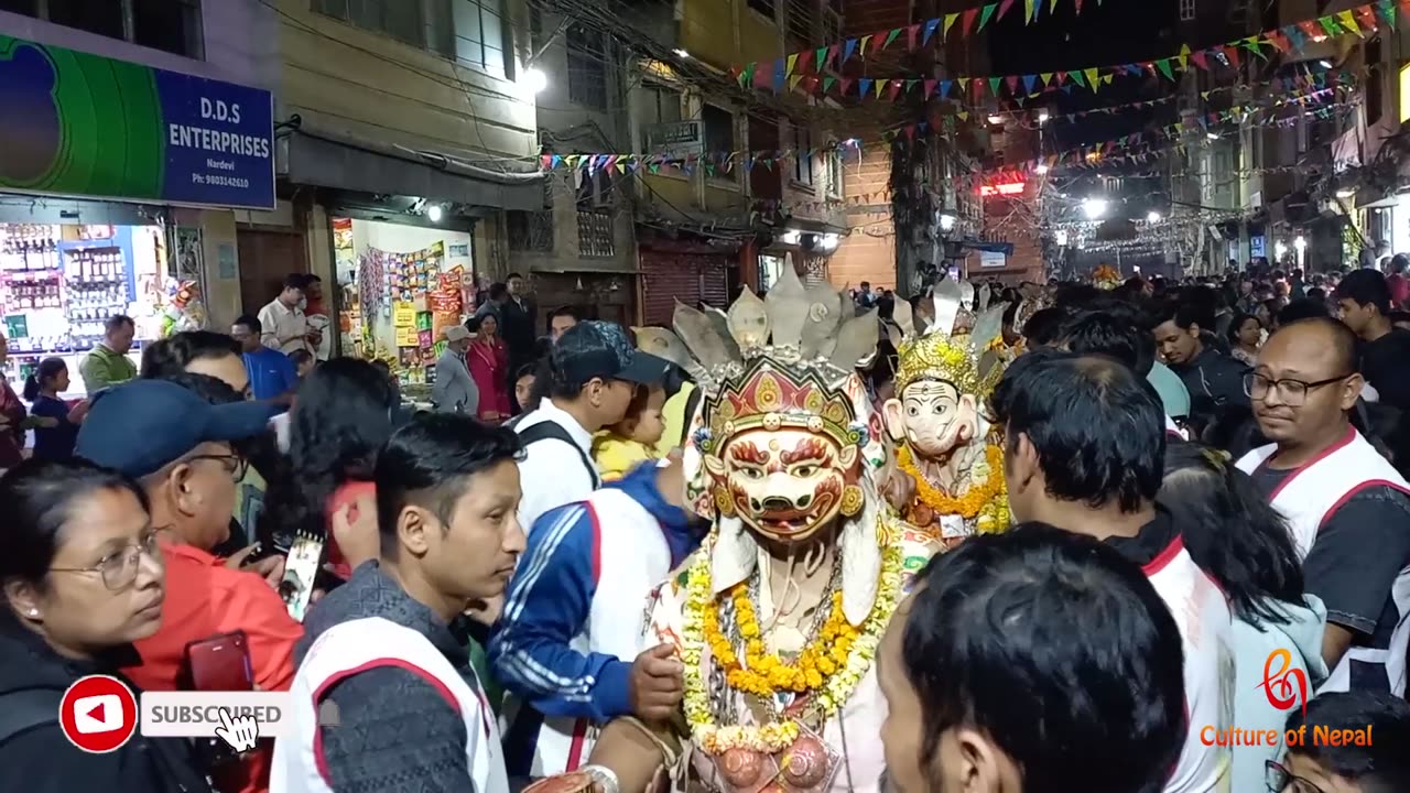 Nyatabhulu Ajima Jatra, Naradevi, Kathmandu, 2080, Day 1, Part III