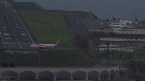 BOEING 737 - Crosswind LANDING and TAKEOFFS