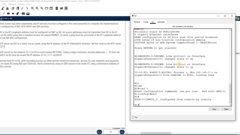 IP Services - DHCP NAT NTP