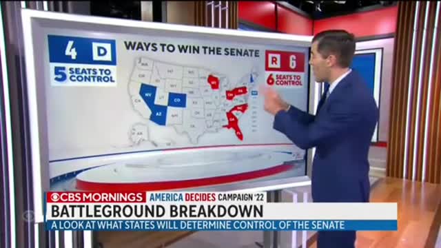 A look at what states will determine control of the Senate