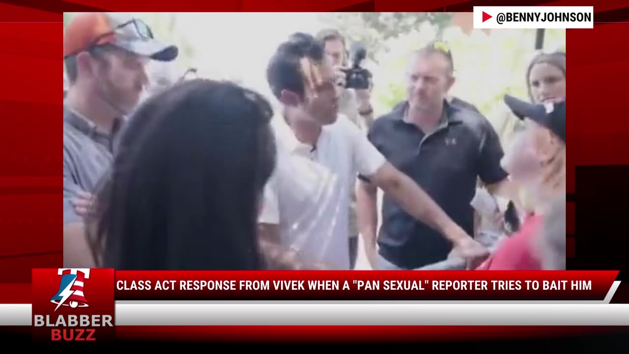 Class Act Response From Vivek When A "Pan Sexual" Reporter Tries To Bait Him