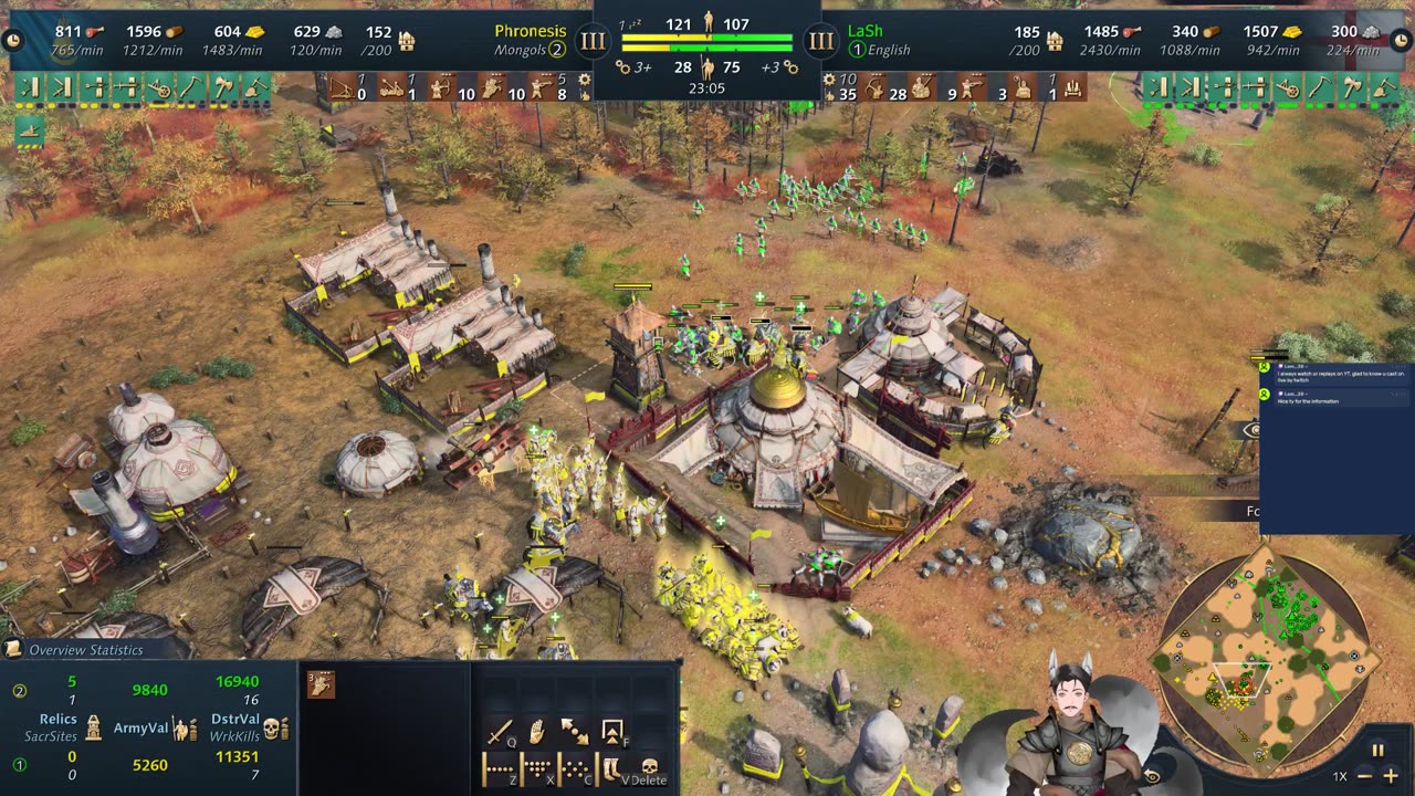 Live Casting Replays || Age of Empires 4