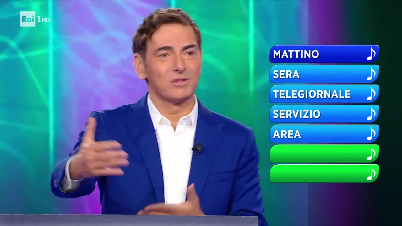 RAIUNO - Reazione A Catena-La Catena Musicale (20/08/2021)