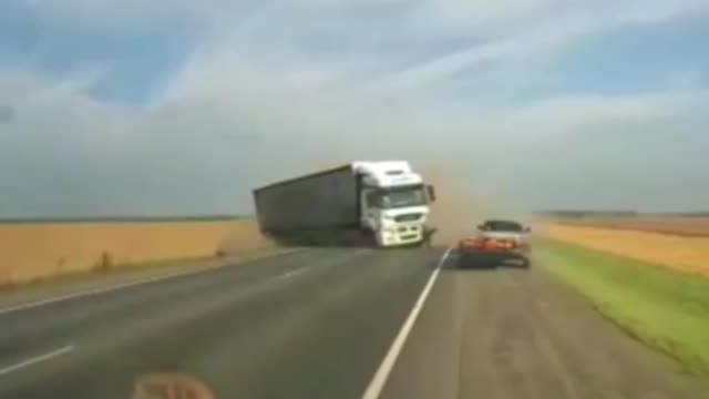 Accident on the road
