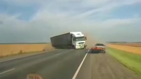 Accident on the road