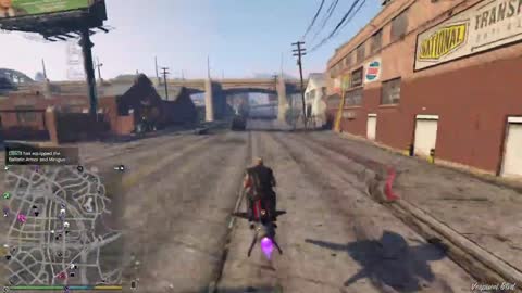 GTAV Online - Game play with with my tracks. #5