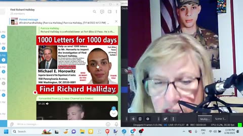 Day 978 Find Richard Halliday - RAPE and 1000 letters