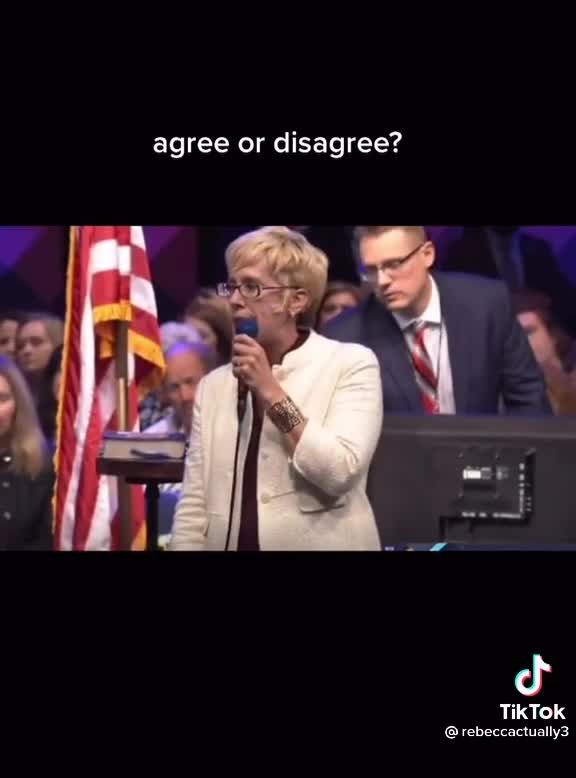 USA -Heroic American gives speech comparing Newsom to Hitler