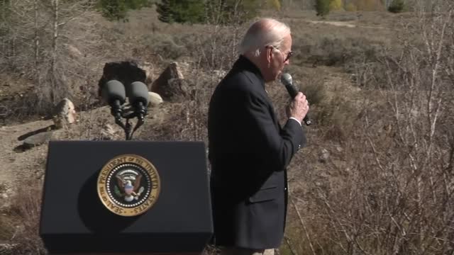 President Biden speaks at Camp Hale