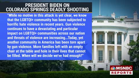 Biden Reacts To ‘Devastating’ Colorado Springs Deadly Shooting