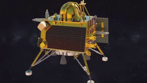 Chandrayaan 3 - How It Landed Successfully - 3D Animation #Moon#space#NASA