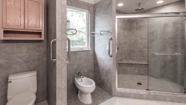 Large Walk-in Shower Replaces Outdated Tub & Smaller Shower // Before & After Bathroom Remodel