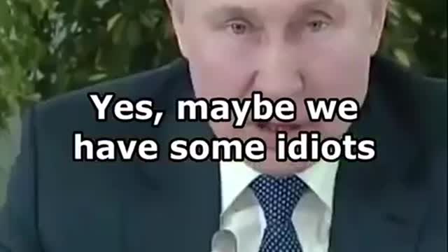 Putin Explaining Denatzification