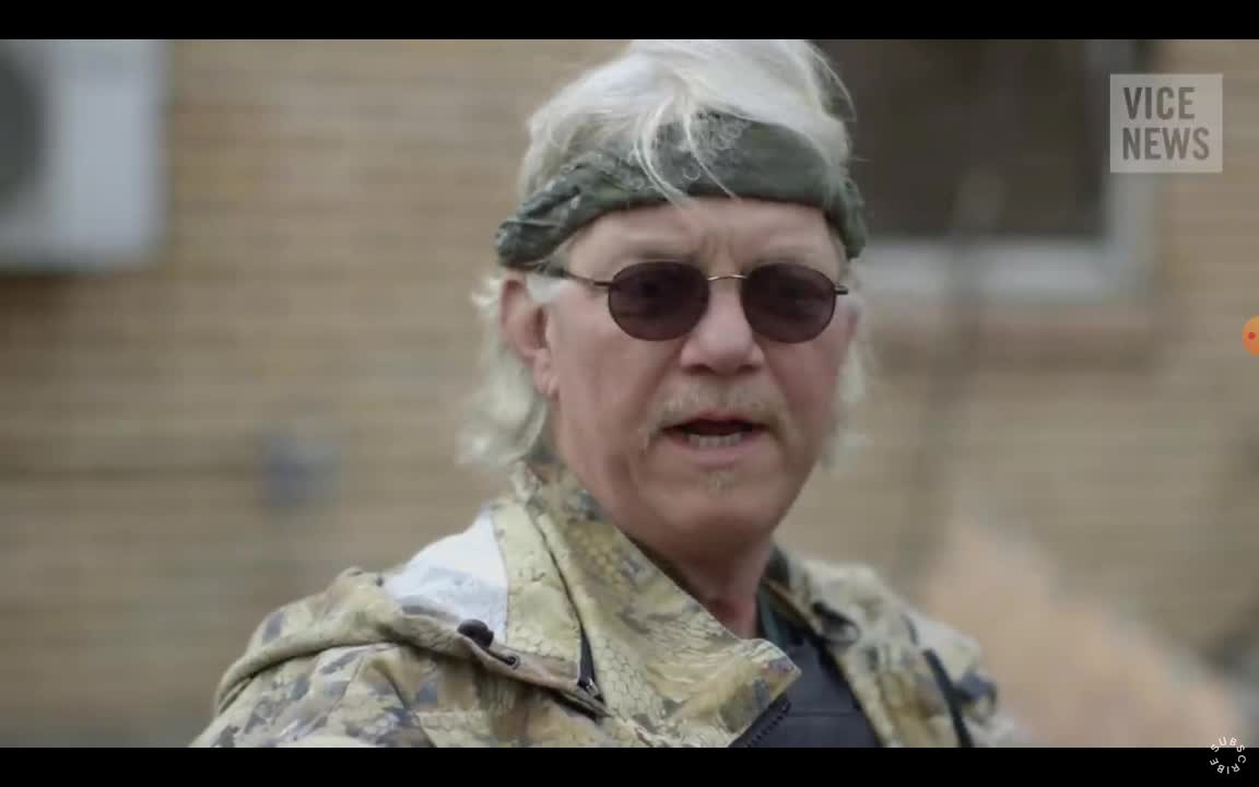2015 Ukraine war. Meeting US mercenary fighting for Donetsk Republic