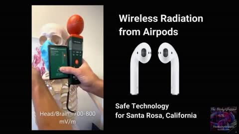 Radiation from Airpods