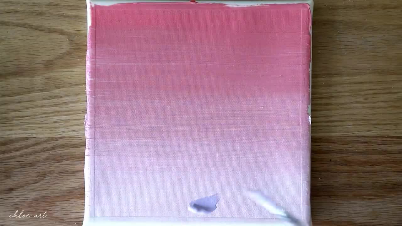 Acrylic painting | Pink Cloud Painting | Painting Tutorial for beginners