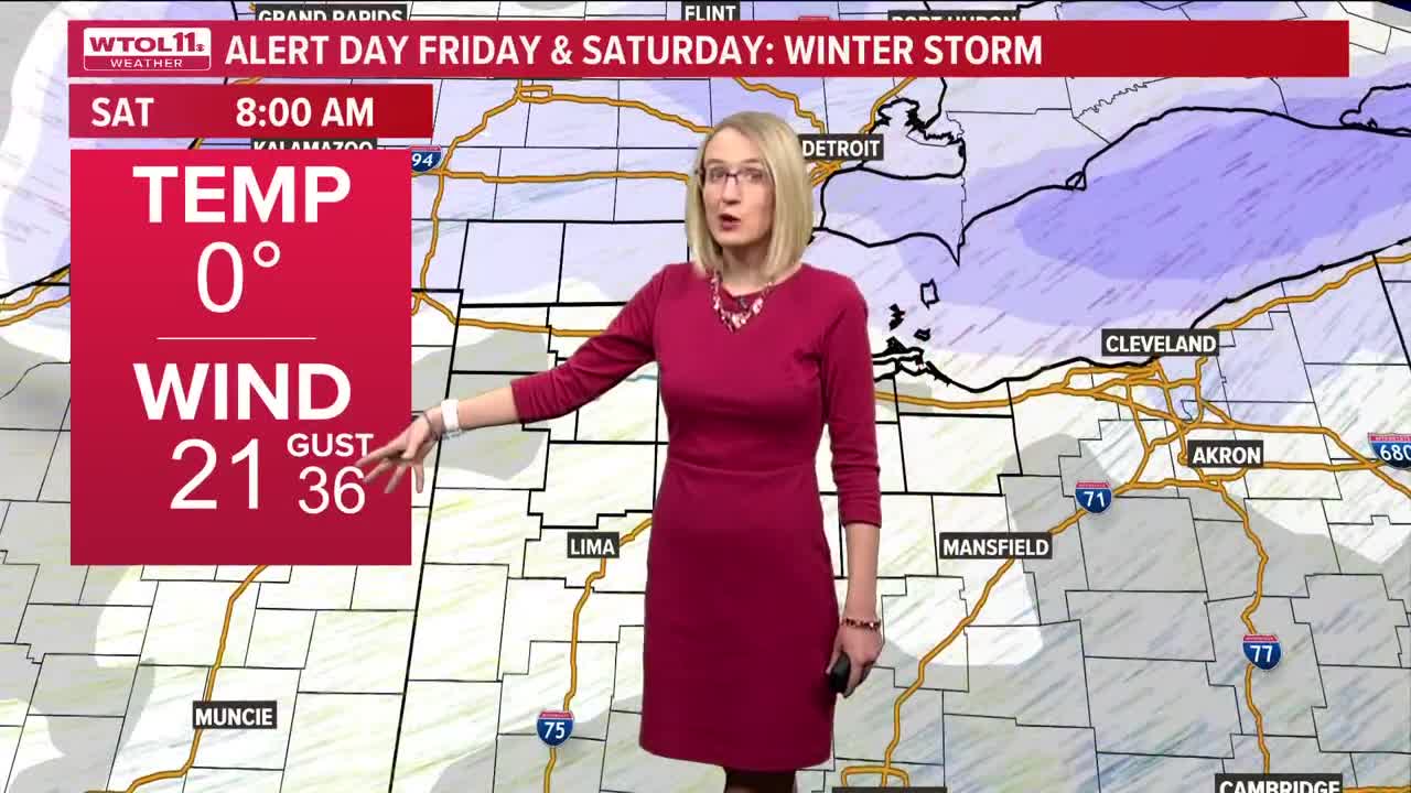 Busy week for winter weather_ Alert Day Friday, Saturday _ WTOL 11 Weather - Dec. 20