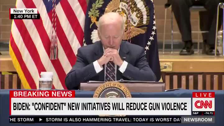 Biden on gun control, “there is no amendment that's absolute”