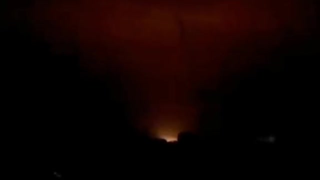 Kharkov artillery battle in Ukraine