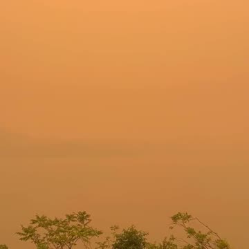 Orange Skies New York (it's going all over east coast)