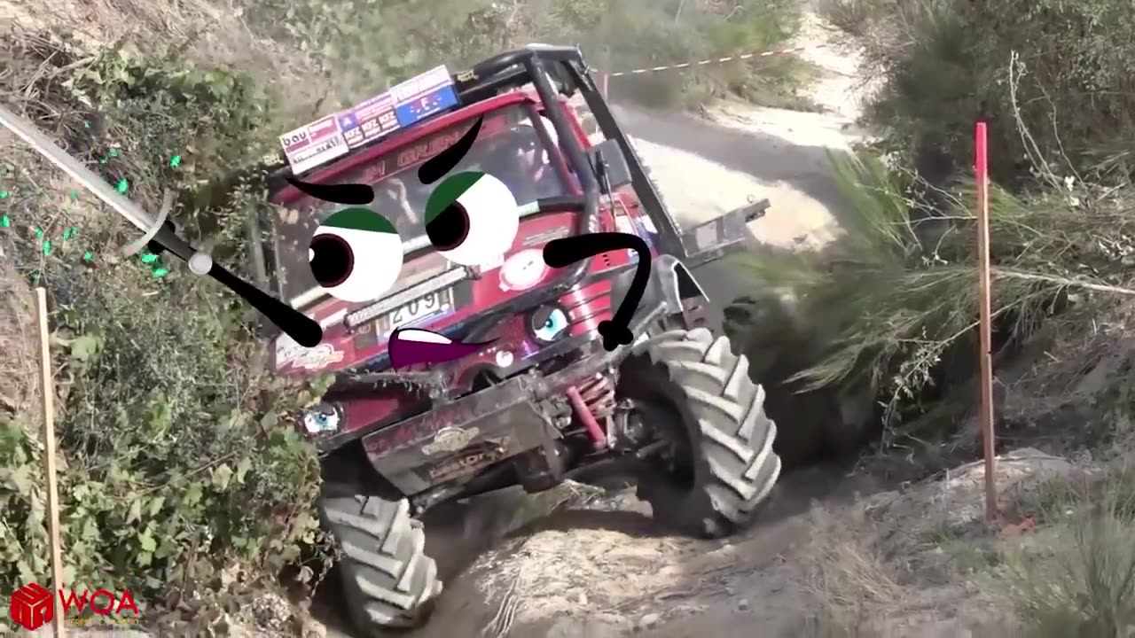 Off Road Truck Mud Race | Extrem off road 8X8 Truck Tatra - Woa Doodles Funny Videos