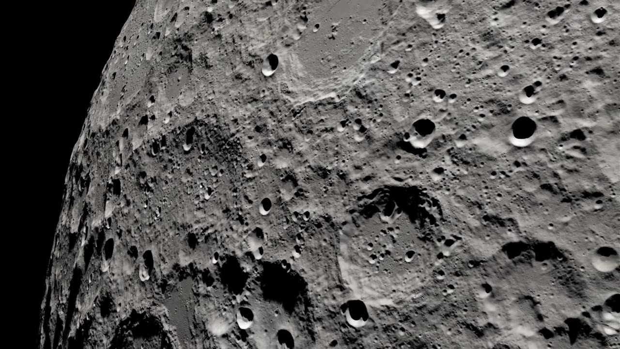 Apollo 13 Views of the Moon in 4K