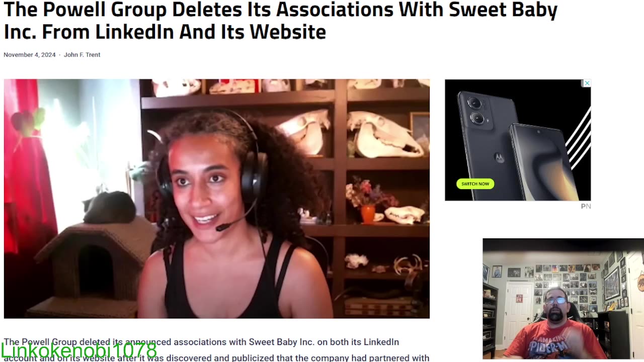 Powell Group Deletes It's Involvement with Sweet Baby INC From It's Platforms