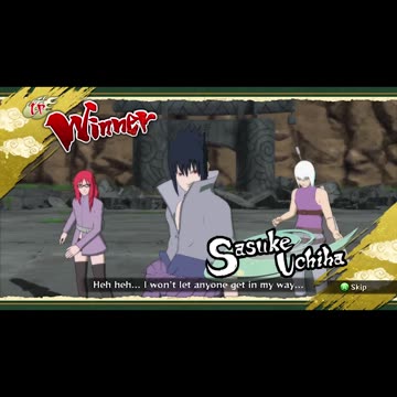 NINJA STORM REVOLUTION SASUKE UCHIHA ULTIMATE JUTSU SUSANO #naruto #ninjastorm #sasuke