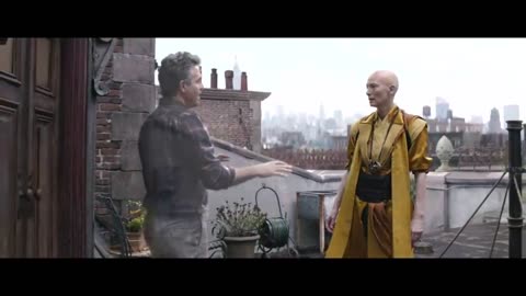 Hulk meets ancient one