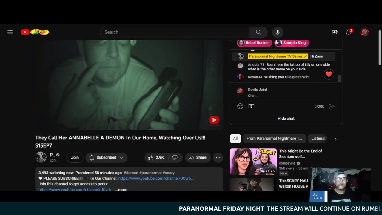 SCARY FRIDAY NIGHT ON RUMBLE