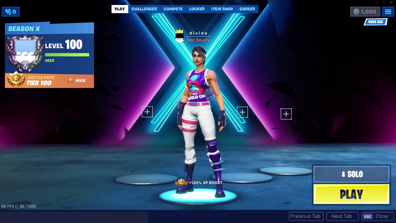 og fortnite first stream ever