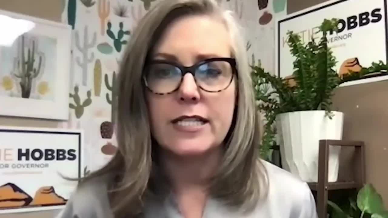 Katie Hobbs: I Will Remove Container Filling Gaps in the Border Wall