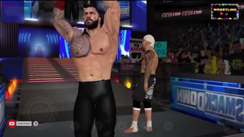 Roman Reigns Vs Jimmy uso game Play - WWE 2K23 Android Game Play