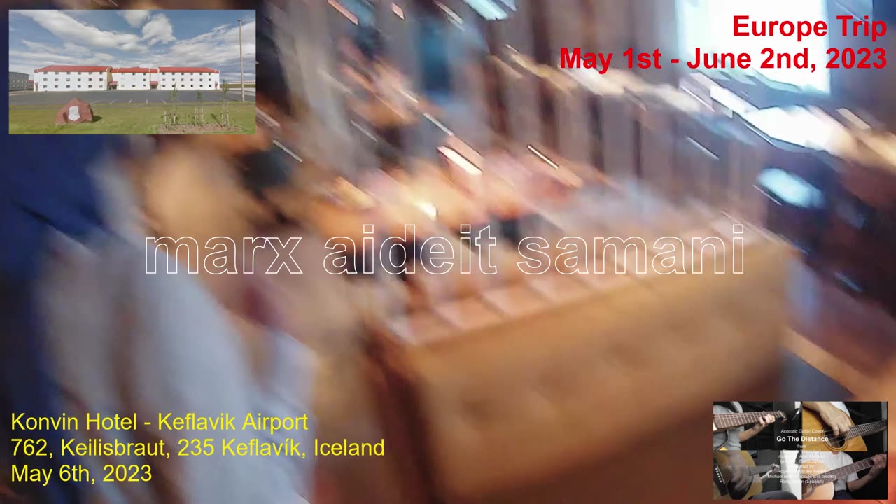 May 6th, 2023 01a Breakfast at Konvin Hotel - Keflavik Airport, Iceland