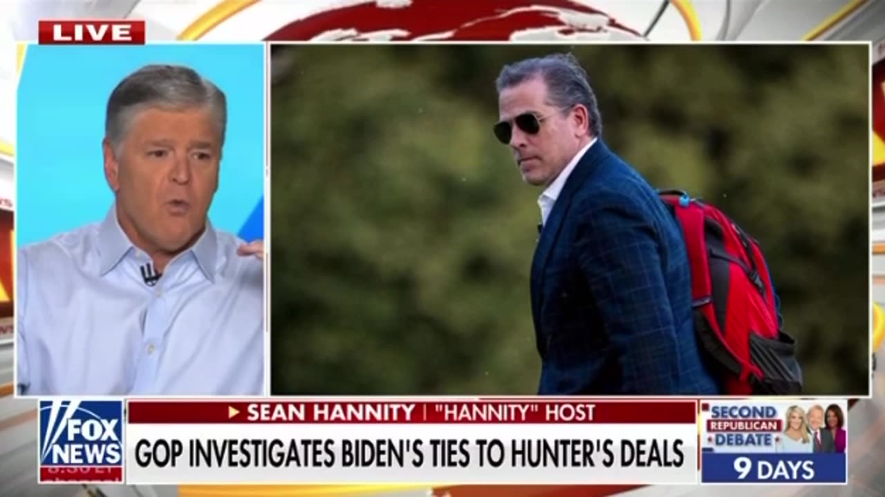 Hannity- that’s a quid pro quo