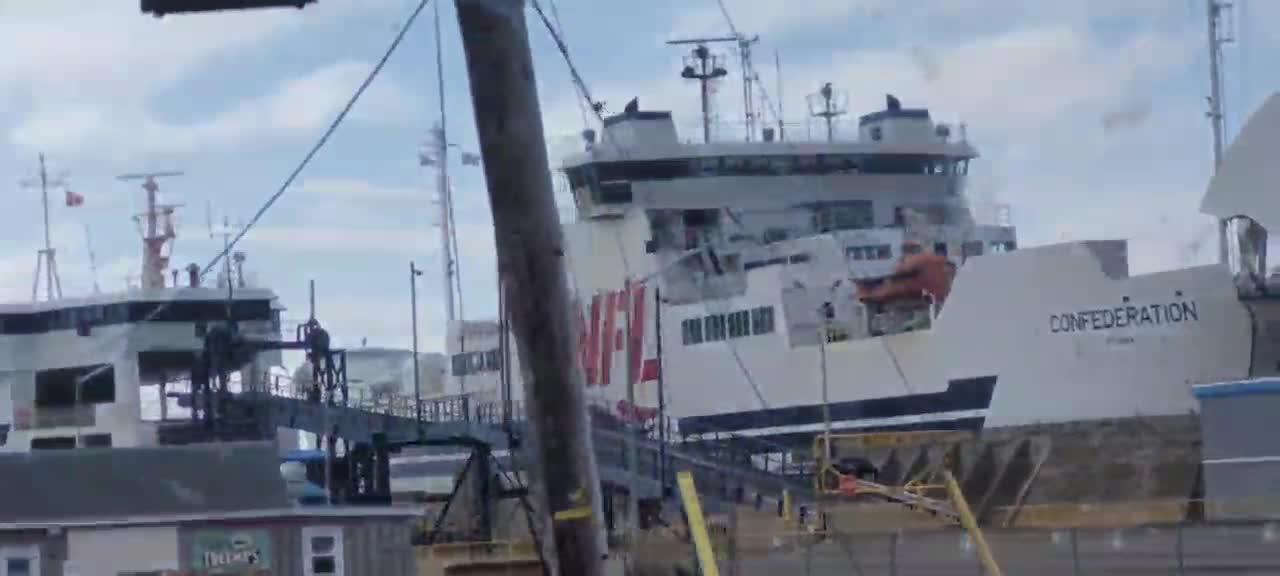 Aucun dommage par l'ouragan FIONA : Gare maritime de Wood Islands, IPE