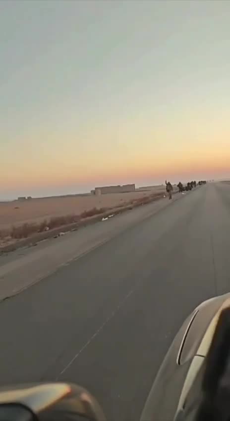 🇸🇾 In Syria, about 2,500 Assad army soldiers were found wandering in the desert