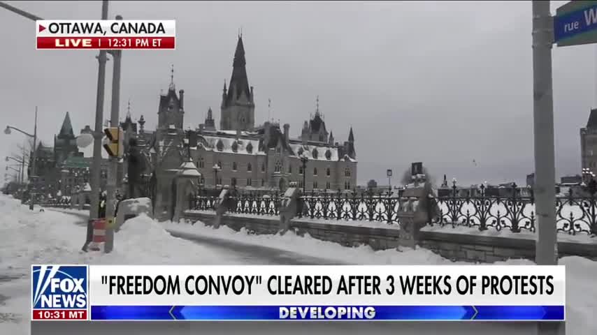 Canadian Police Clear Out Freedom Convoy - Fox News