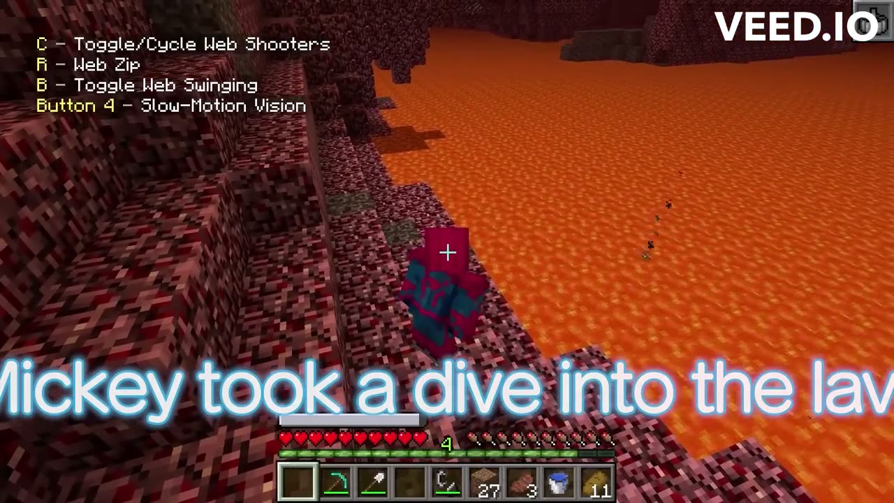 SPIDERMAN Speedrunner VS Hunter in Minecraft